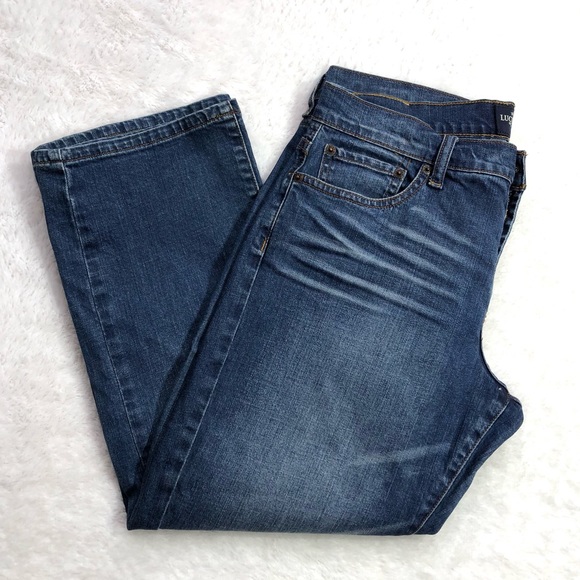 Lucky Brand Easy Rider Crop Jeans - Picture 4 of 8